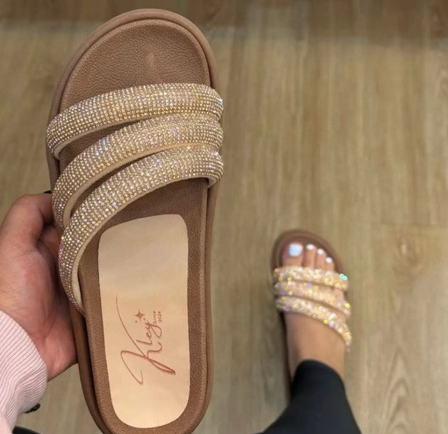 ✨ Sandalias Canoas para Mujer Café + Cosmetiquera y Monedero GRATIS 🎁